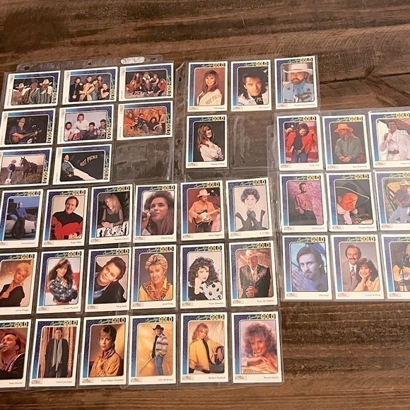Vintage 1992 CMA Country Gold Sterling Trading Cards. - Picture 1 of 12